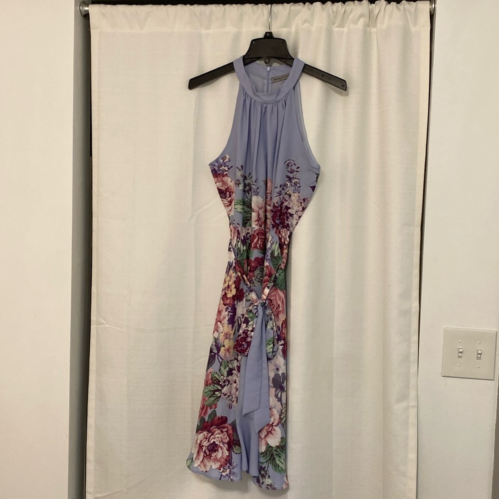 Danny & Nicole Purple and Lavender Dress - 12